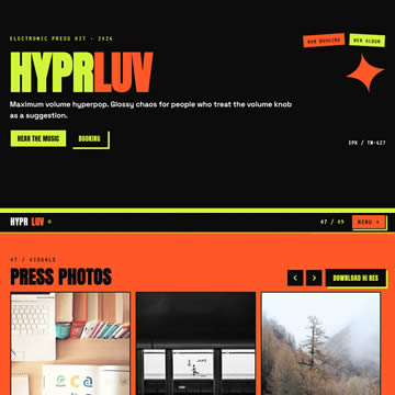 Hyperluv Slideshow Template