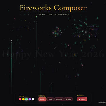 Fireworks Composer HTML Template