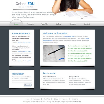 Education Template