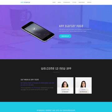 App Starter Template