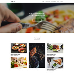 Zentro Bootstrap Theme Template
