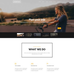 Adventure Bootstrap Theme Template