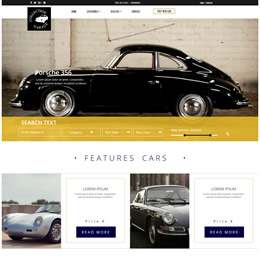 Garage Bootstrap Theme Template