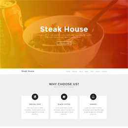 Steak House Template