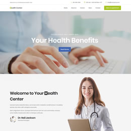 Health Center Template
