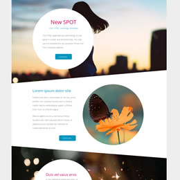 New Spot One-page Template