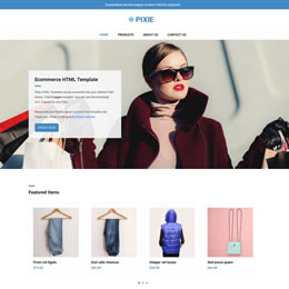 Pixie Ecommerce Template