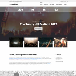 ArtXibition Template