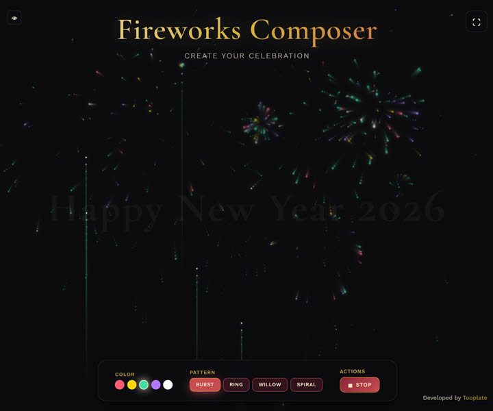 Fireworks Composer HTML Template