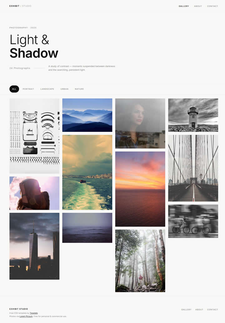 Exhibit Studio HTML Template