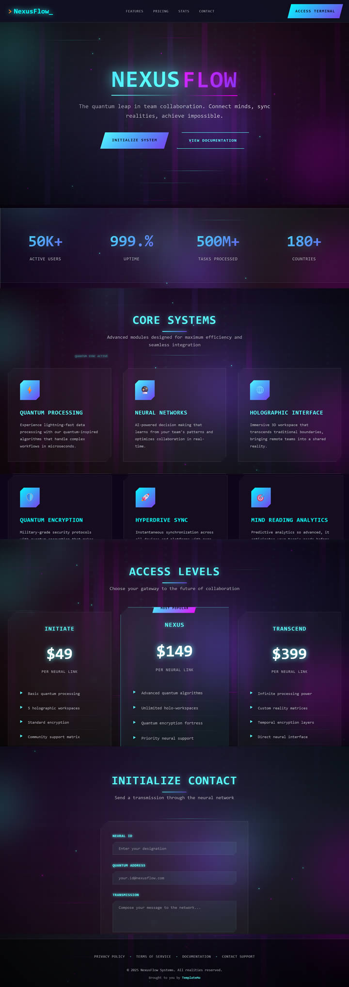 Nexus Flow Template