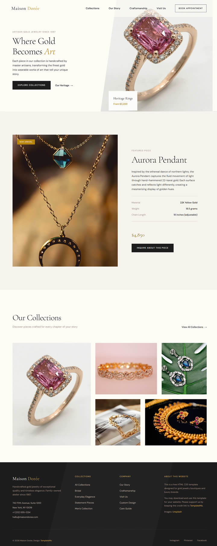 Maison Doree Template