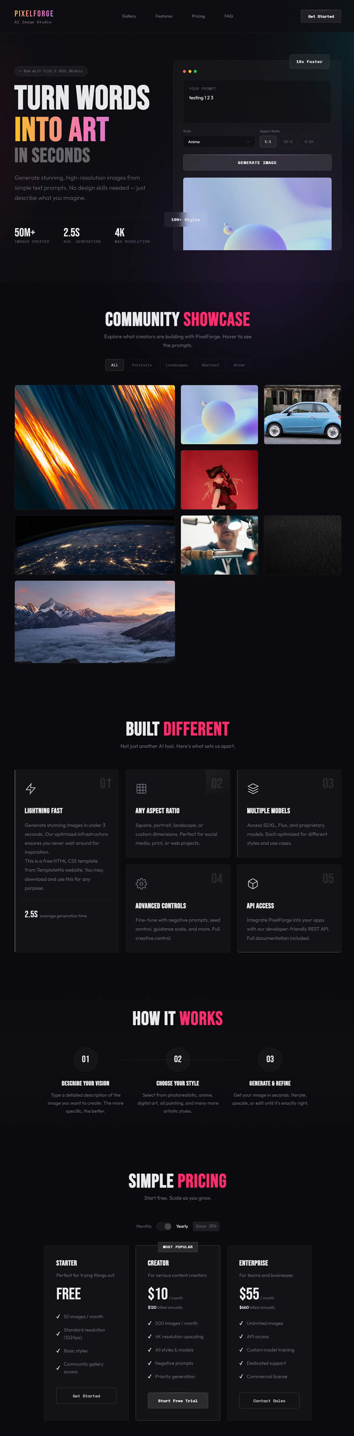Pixel Forge Template