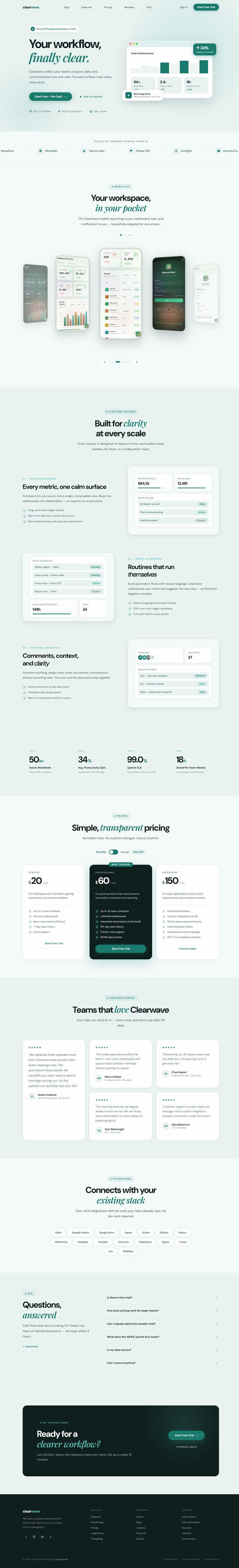 Clearwave Template