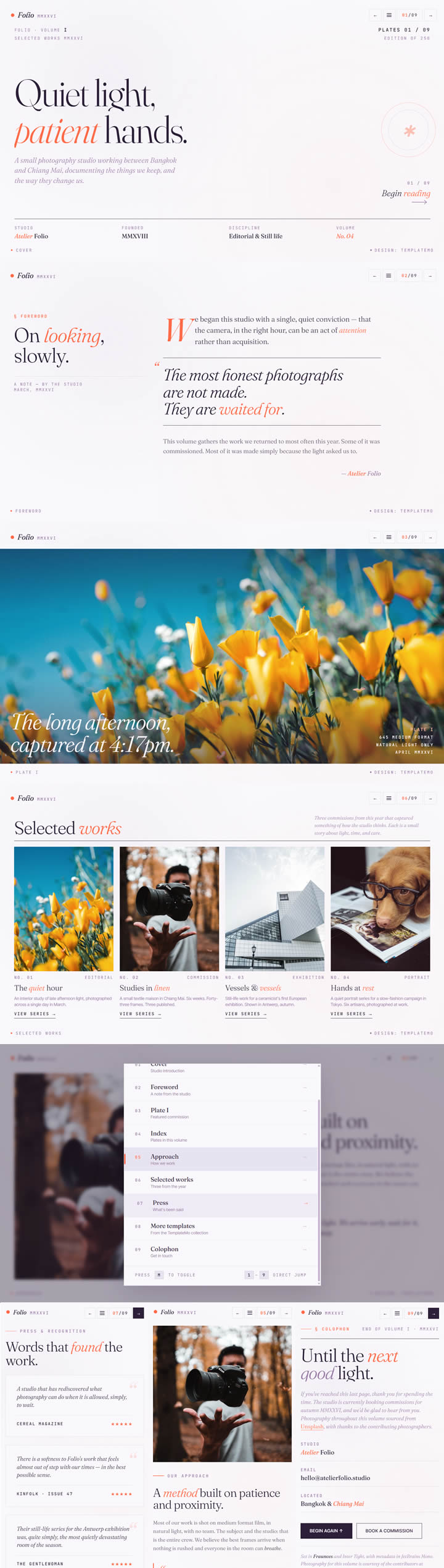 Folio Slideshow Template