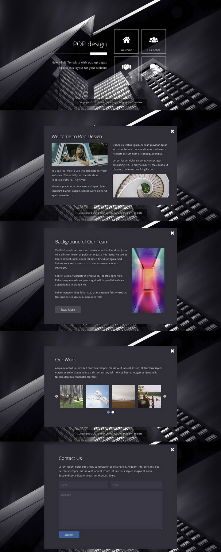 Pop Design Template