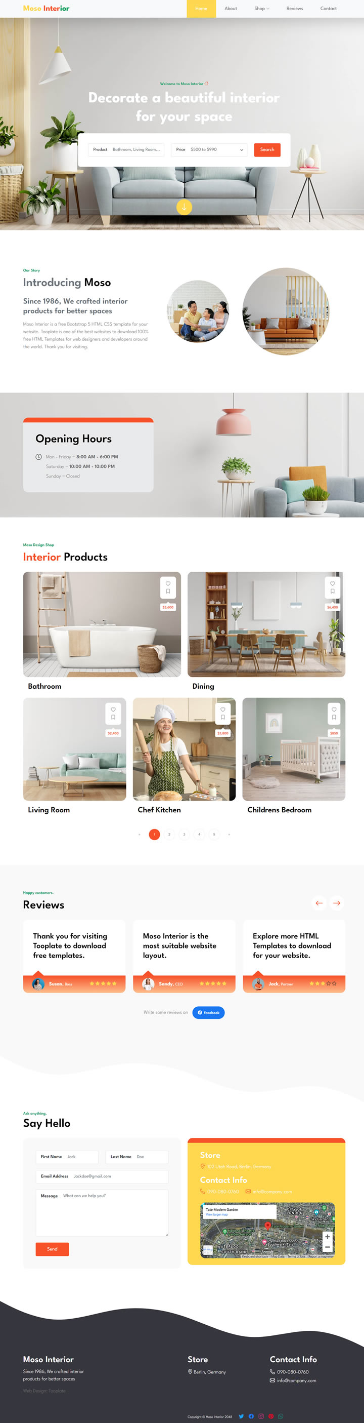 Moso Interior Template