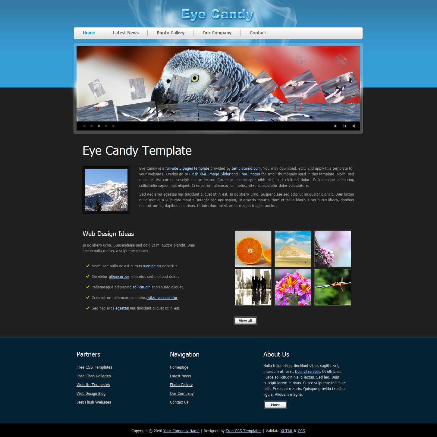 Eye Candy Template