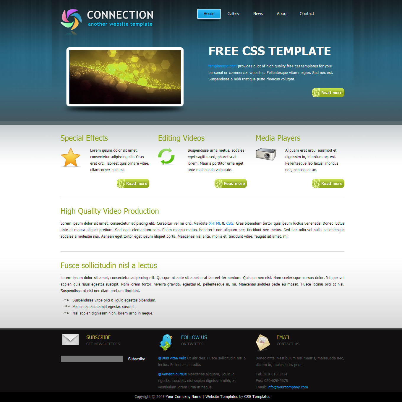 Connection Template