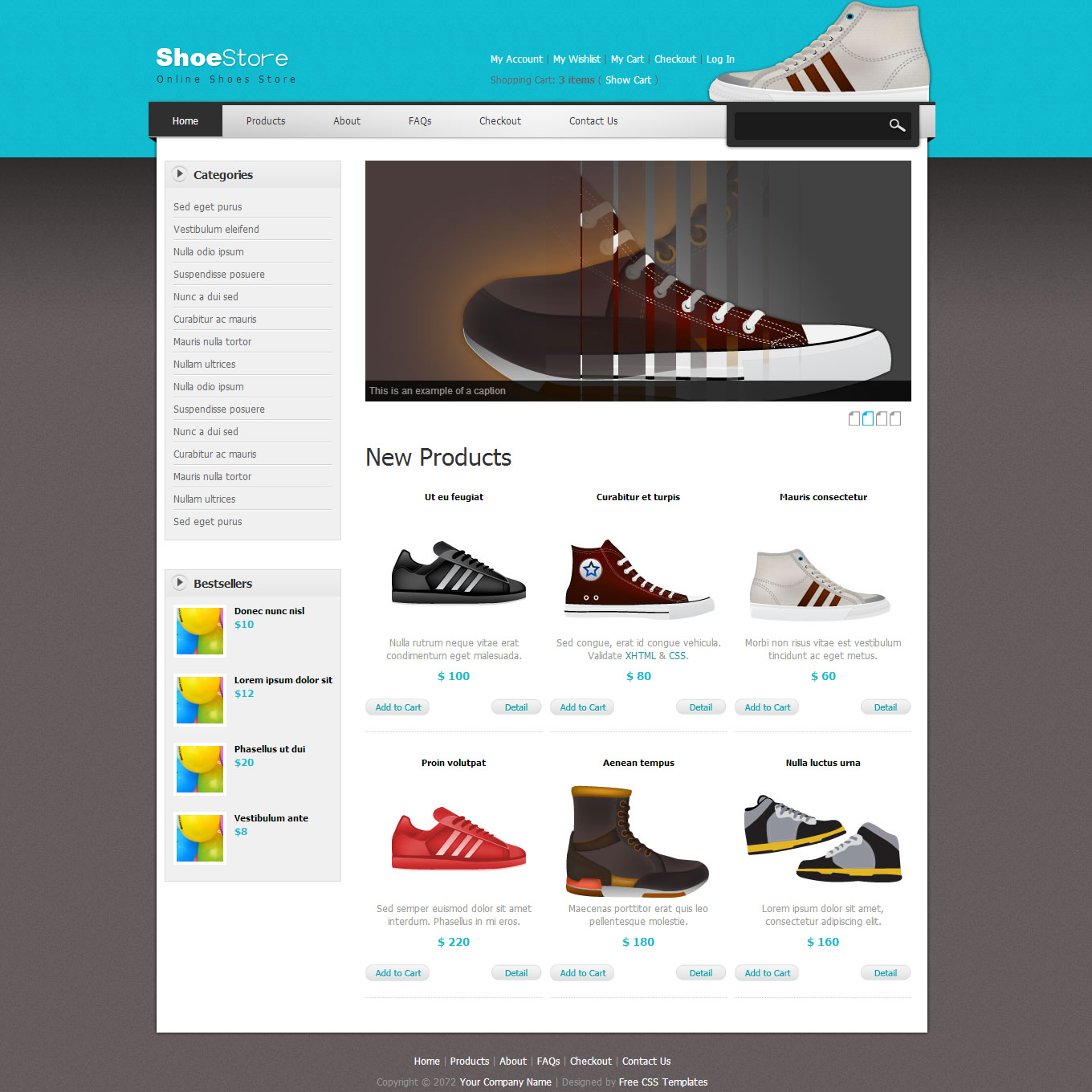 Shoes Template